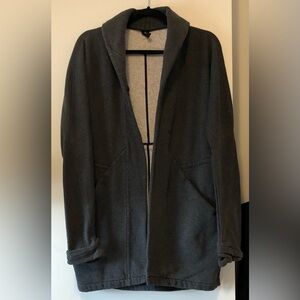 lululemon athletica Charcoal Open-Front Cardigan